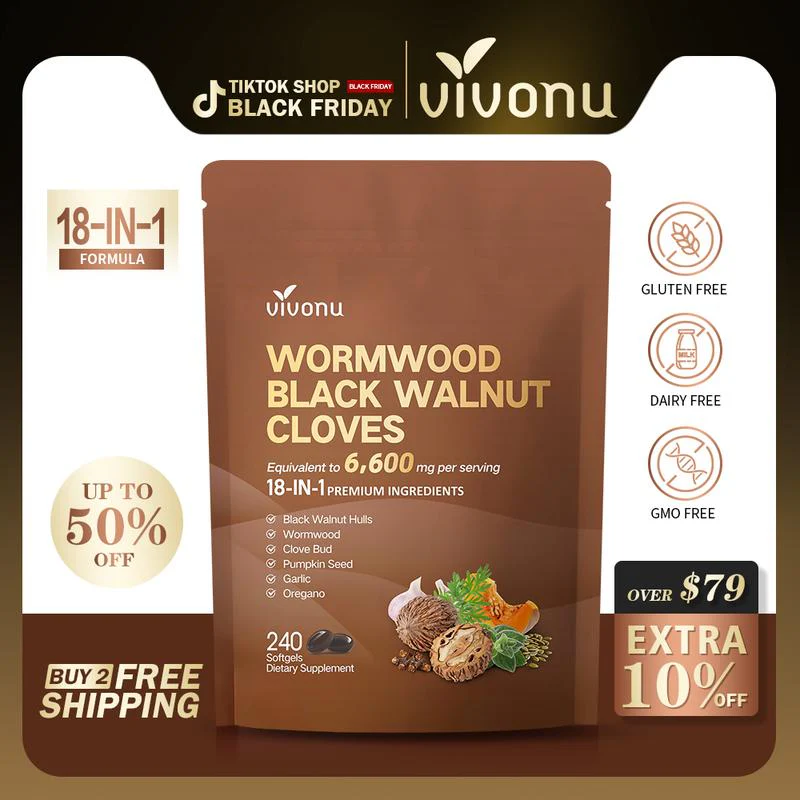 Black Walnut Cloves Capsules