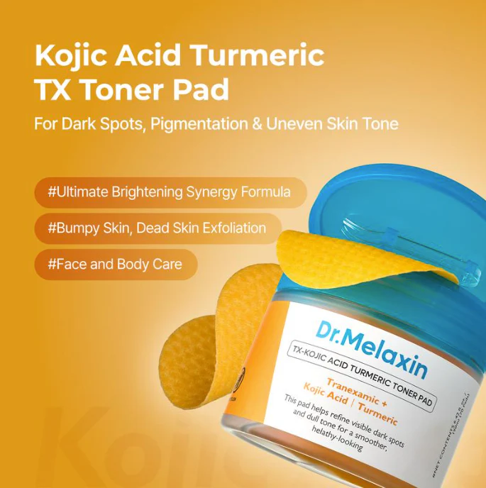 Kojic Acid Turmeric Toner Pad - Image 2