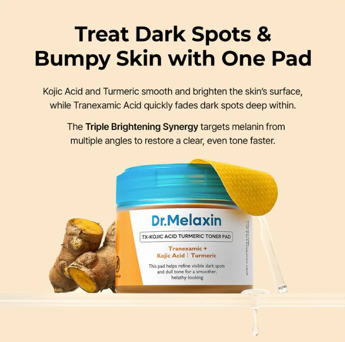 Kojic Acid Turmeric Toner Pad - Image 5