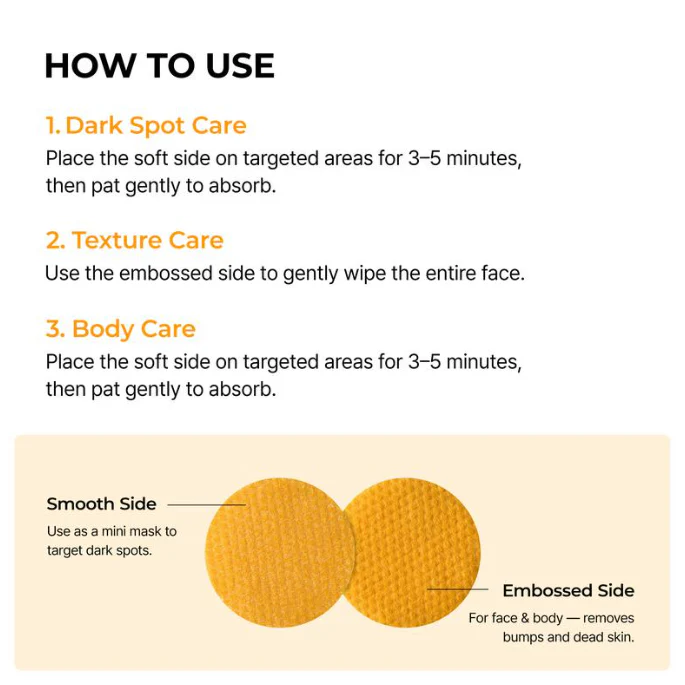 Kojic Acid Turmeric Toner Pad - Image 7