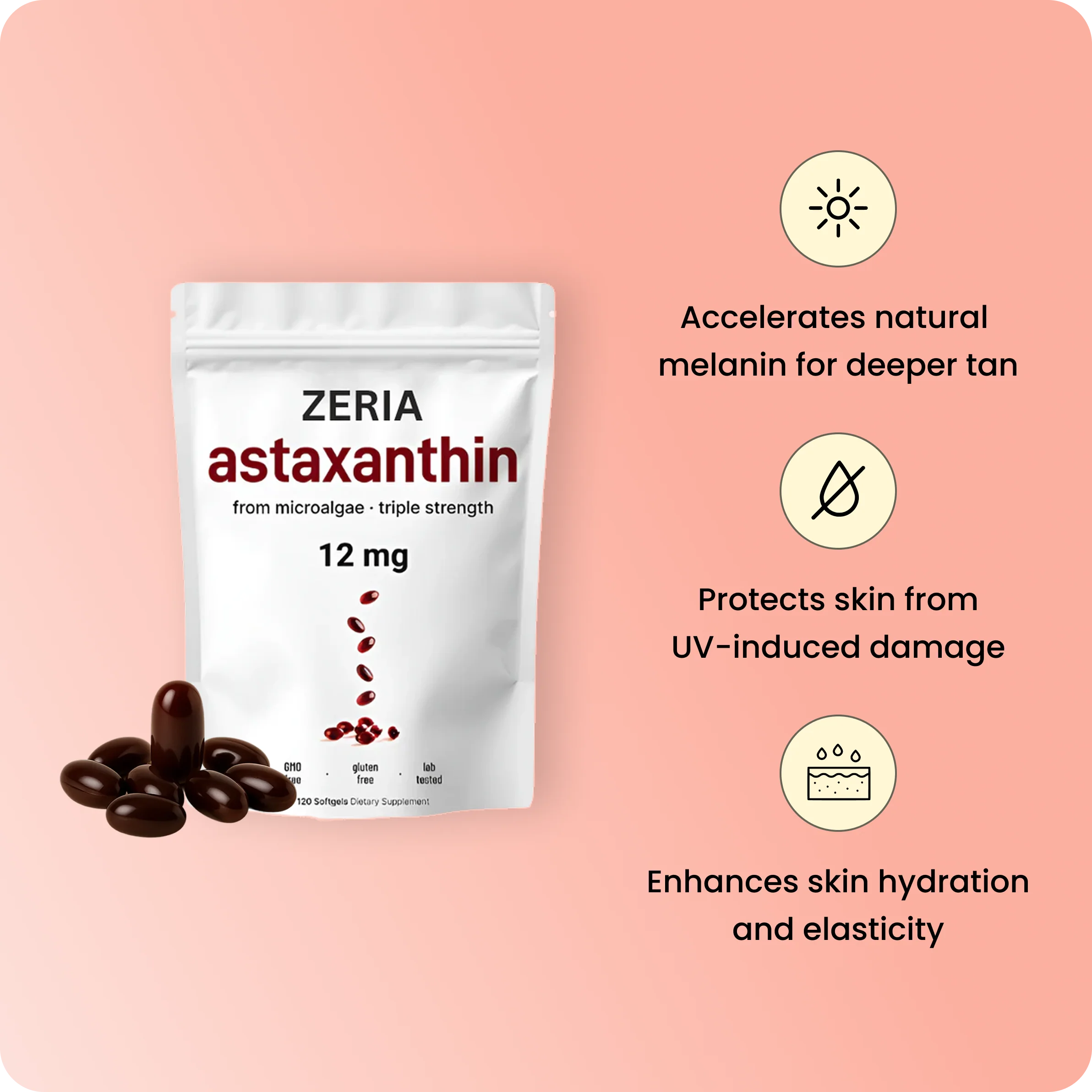 Zeria Astaxanthin AUD - Image 2